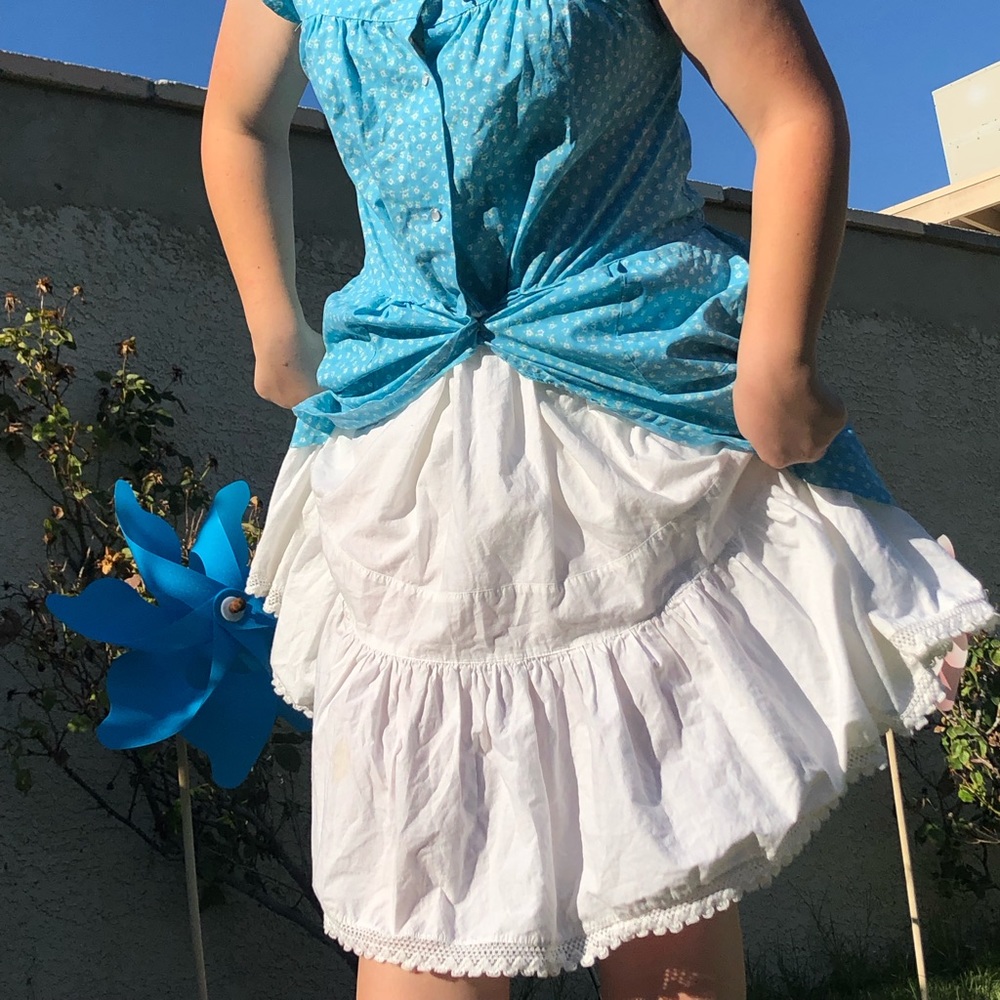 Baby Blue Vintage Prairie dress